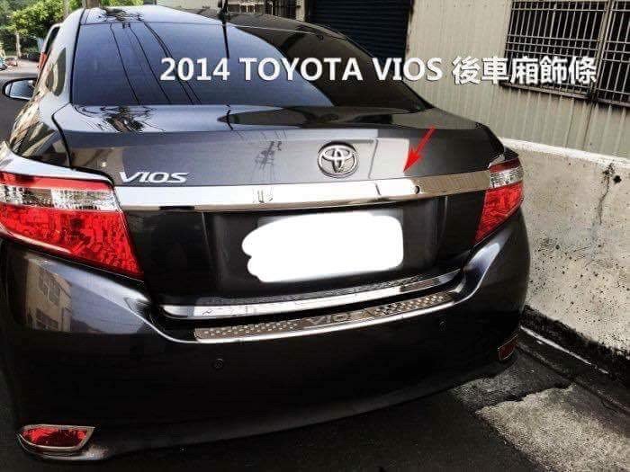 New vios行李箱後飾條
