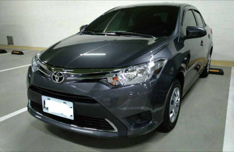 愛車自售 2016年7月份 Toyota vios 雲河灰